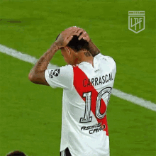 Frustrated Jorge Carrascal GIF - Frustrated Jorge Carrascal Club Atlético River Plate GIFs