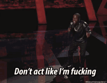 Crazy GIF - Kevin Hart Dont Act Like Im Fucking Crazy Fucking GIFs
