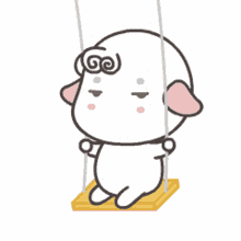 hanging swinging
