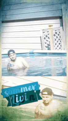 Summertime Pool GIF