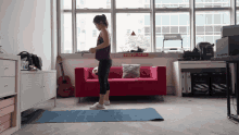 Reverse Lunges Home Workouts GIF - Reverse Lunges Home Workouts Exercise GIFs
