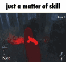 Just A Matter Of Skill Among Us GIF - Just A Matter Of Skill Among Us GIFs