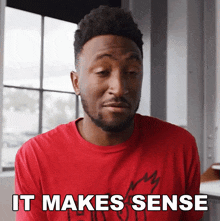It Makes Sense Marques Brownlee GIF - It Makes Sense Marques Brownlee Thats Reasonable GIFs