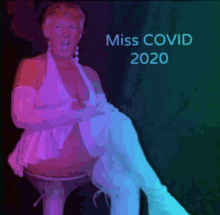 Donald Trump Miss Covid GIF - Donald Trump Trump Miss Covid GIFs