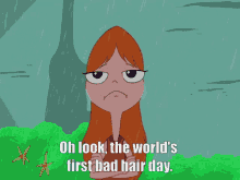 Phineas And Ferb Candace GIF - Phineas And Ferb Candace Bad Hair Day GIFs