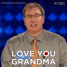 Love You Grandma Family Feud Canada GIF - Love You Grandma Family Feud Canada Youre Special To Me Grandma GIFs