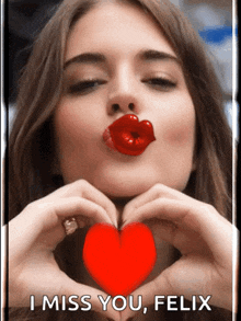 Blowing Kisses Emoji Gif Thank You GIF