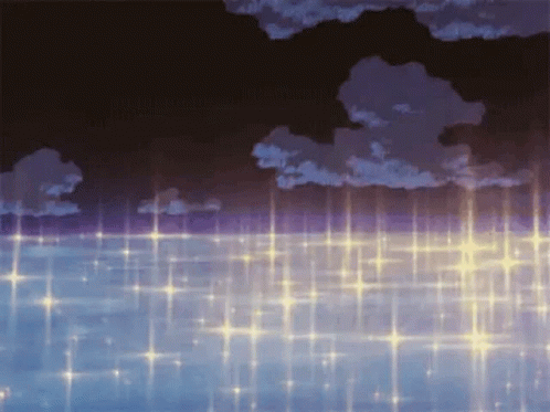 Anime Ocean GIF  Anime Ocean Sparkle  Discover  Share GIFs