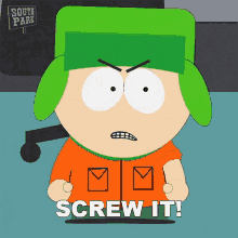 Screw It Kyle Broflovski GIF - Screw It Kyle Broflovski South Park GIFs