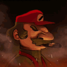 Mario Smoking GIF - Mario Smoking Goes Hard GIFs