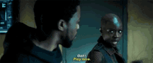 Black Panther Play Nice GIF - Black Panther Play Nice Annoyed GIFs