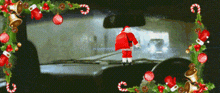 Rabbit In Your Headlights Unkle GIF - Rabbit In Your Headlights Unkle Santa GIFs