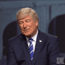 Smiling Donald Trump GIF