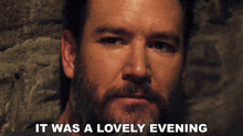 It Was A Lovely Evening Sir GIF - It Was A Lovely Evening Sir Found GIFs