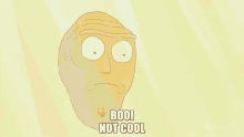 Not Cool Boo GIF - Not Cool Boo Rick And Morty GIFs
