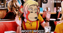 Woot Woot Tribe GIF - Woot Woot Tribe Pink GIFs
