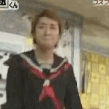 セーラー服 嵐　女装 GIF - Arashi Sailor Uniform GIFs