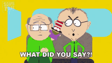 what did you say mr mackey south park excuse me offended