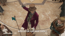 Who'S For A Hover Choc Willy Wonka GIF