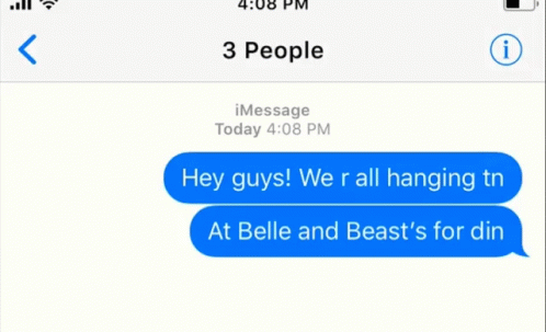 funny text messages animated
