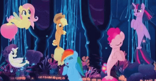 My Little Pony Mermaid Tails Gif - My Little Pony Mermaid Tails - Discover  & Share Gifs