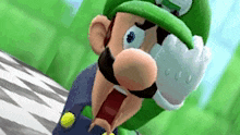Luigi Super Mario Bros GIF - Luigi Super Mario Bros Hypersetic GIFs