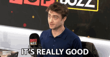 Its Really Good Daniel Radcliffe GIF - Its Really Good Daniel Radcliffe Popbuzz GIFs
