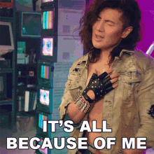 Its All Because Of Me Guy Tang GIF - Its All Because Of Me Guy Tang Broken Promises Song GIFs