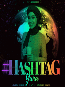 a poster that says hashtag yana on it