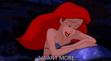 Ariel Little Mermaid GIF - Ariel Little Mermaid I Want More GIFs