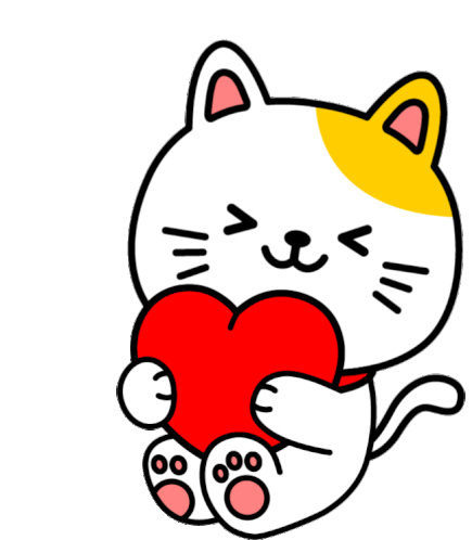 Ednathedesigner Cute Cat Sticker - Ednathedesigner Cute Cat Neko Stickers