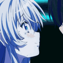 hiro two kiss anime couple gif kiss anime