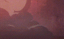 a soccer player is kicking a soccer ball in front of a red background
