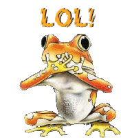Frog Lol Sticker - Frog Lol Cant Stop Laughing Stickers