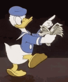Donald Duck Counting GIF - Donald Duck Counting Money GIFs