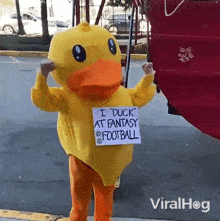 I Duck At Fantasy Football Viralhog GIF - I Duck At Fantasy Football Viralhog Cheering GIFs