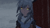 a girl with a feather in her hair is smiling in a video game