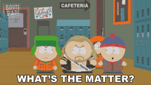Whats The Matter Kyle Broflovski GIF - Whats The Matter Kyle Broflovski Kenny Mccormick GIFs