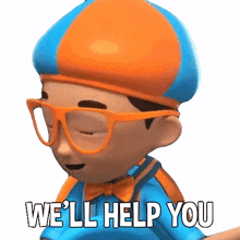 well help you blippi blippi wonders educational cartoons for kids we will give you a hand well assist you