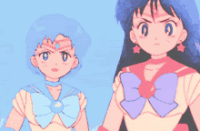 Sailor Mars Sailor Mercury GIF - Sailor Mars Sailor Mercury GIFs