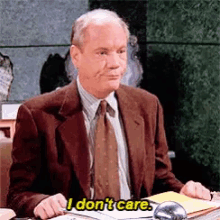 Kruger Seinfeld I Dont Care GIF - Kruger Seinfeld I Dont Care So What GIFs