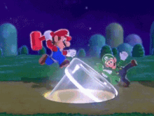 Super Mario3d World Mario GIF - Super Mario3d World Mario Luigi GIFs