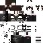 a minecraft skin of a person with a black cat on their head .
