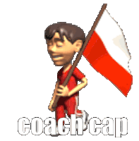 Coach Cap Poland Sticker - Coach Cap Poland Damian Stickers