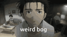 Weird Bog Weird Bohg GIF - Weird Bog Weird Bohg Steins Gate GIFs
