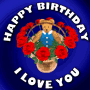 Happy Birthday I Love You I Luv U GIF - Happy Birthday I Love You I Luv U Birthday Roses GIFs