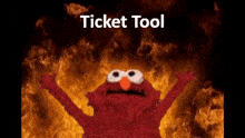 Elmo Ticket Tool GIF - Elmo Ticket Tool Discord GIFs
