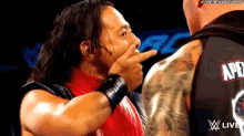 Shinsuke Nakamura Randy Orton GIF - Shinsuke Nakamura Randy Orton Wwe GIFs