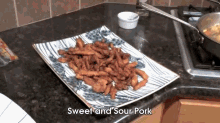 Sweet And Sour Pork From My Youtube Channel GIF - Sweet And Sour GIFs