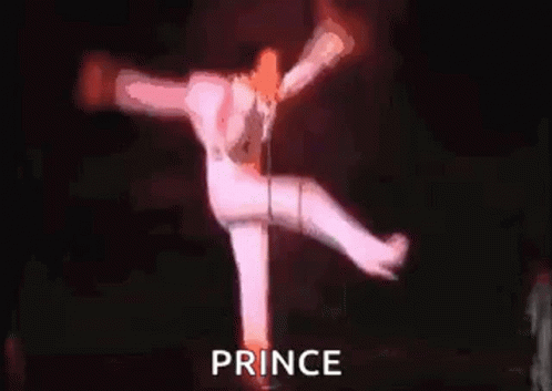 prince dancing gif